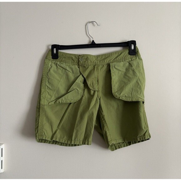 Tommy Bahama‎ Womens Shorts Size Small 4 Green Cotton Coastal Tropical Beach - Picture 4 of 5